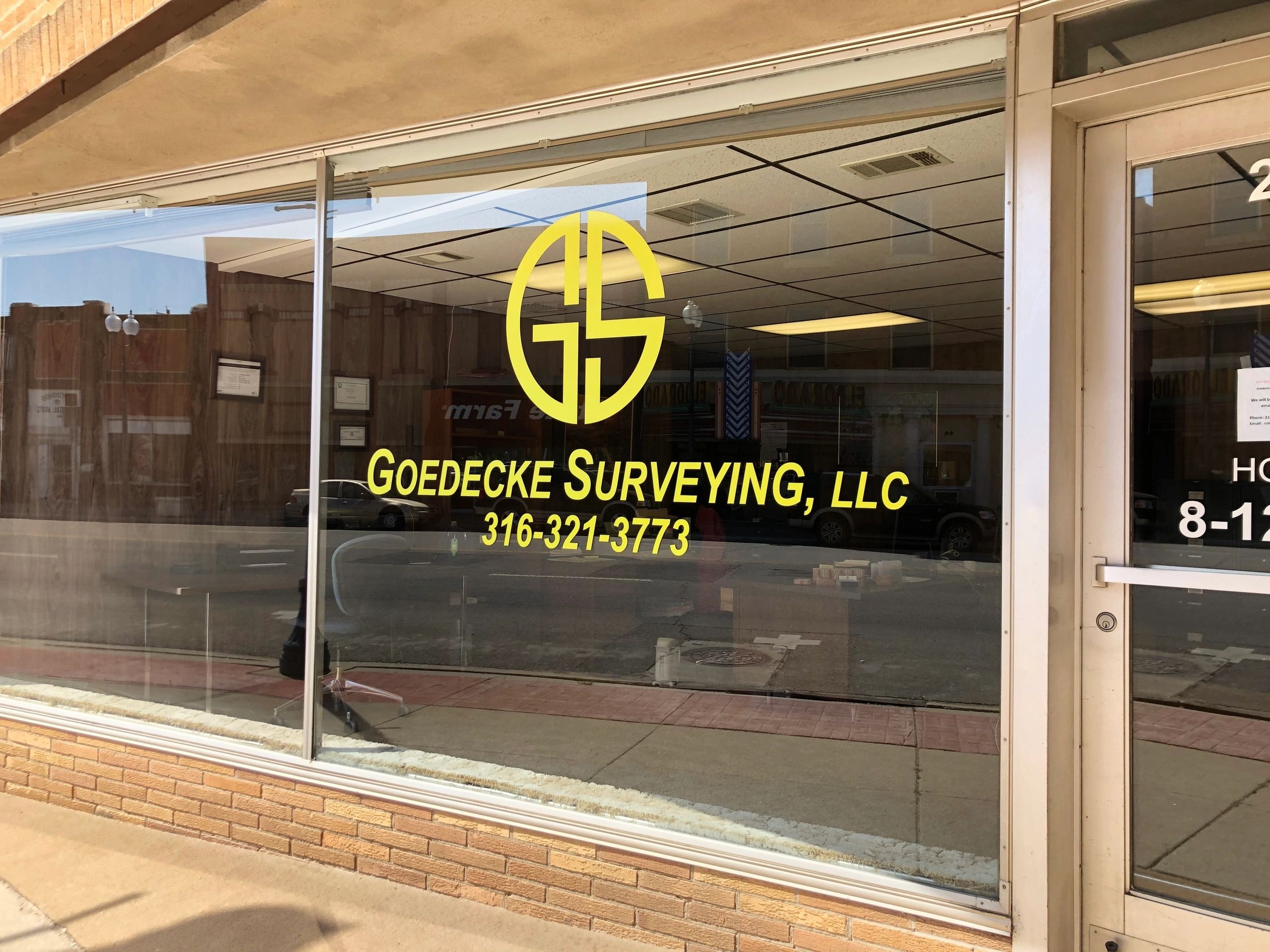 Goedecke Surveying storefront